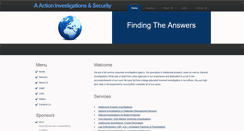 Desktop Screenshot of aactioninv.com